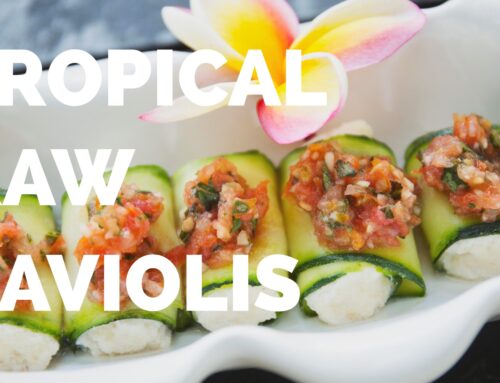 Tropical Raw Raviolis