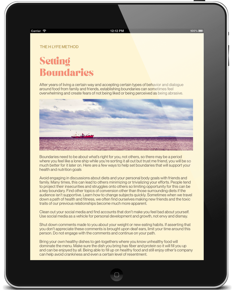 setting boundaries pdf